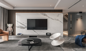 <span class=keywords><strong>Estilo</strong></span> moderno al por mayor de pared de televisión moderna de madera consola multimedia de lujo muebles de sala de estar <span class=keywords><strong>mueble</strong></span> de TV montado en la pared - Product Image 3