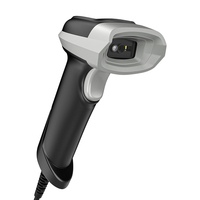 Fábrica USB Tipo Pago móvil 2D Código de barras Pistola de escaneo Código QR Sistema POS Escáner de código de barras de escritorio para supermercado