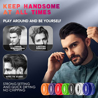 Marque distributeur Mode coréenne pour hommes Produits de coiffure longue durée pour coiffure aléatoire Gel pommade