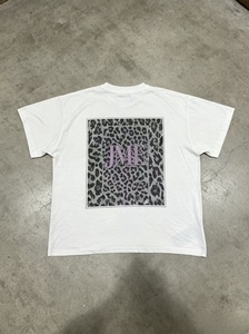 Camiseta de algodón blanca oversize de manga corta con cuello redondo para hombre, con ribete en contraste, tejido de punto, informal, de color liso, corte regular - Product Image 2