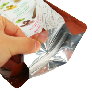 150g OPP fondo plano cuadrado con bolsas de embalaje de polvo de suplemento de aluminio personalizadas - Product Image 5