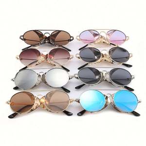 Nuevas Gafas de Sol Redondas Steampunk con Marco Metálico para Hombre y Mujer, Protección UV400, Estilo Punk - Product Image 6