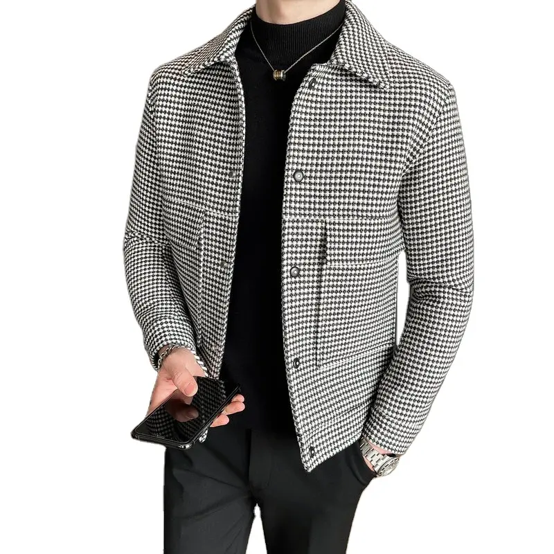 उच्च गुणवत्ता वाले पुरुषों की बॉम्बर सर्दियों जैकेट आकस्मिक पहनने कोट के लिए शरद ऋतु और सर्दियों