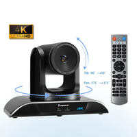 Caméra PTZ de diffusion TEVO-VHD-4K avec suivi automatique et zoom 5X pour salles de réunion et vidéoconférences (Teams, Zoom)