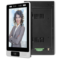 Tablette d'accès Android/Linux de 8 pouces avec caméra frontale double IR et RGB, option NFC POE