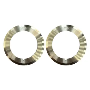 130mm OEM slitter roll disc blade round circular knife for paper film converting slitting rewinding machines