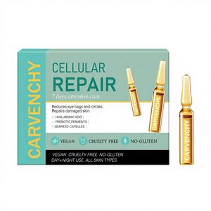 Suero Reparador Celular Antiarrugas con Vitamina E, Ampollas Ultraconcentradas de Ácido Hialurónico para Rostro 7*2ml - Product Image 2
