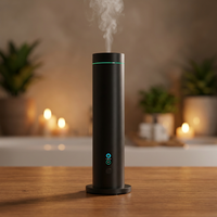 Diffuseur d'air froid pour usage domestique, 3 modes d'intensité, 7 lumières RGB colorées, fonctionnement silencieux, couverture de 2000 pieds carrés. Diffuseur de parfum pour hôtel