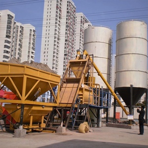 Planta de Hormigón Premezclado con Elevador para Diversos Equipos Mecánicos, con Certificación CE, Mezcla y Dosificación Continua - Product Image 1