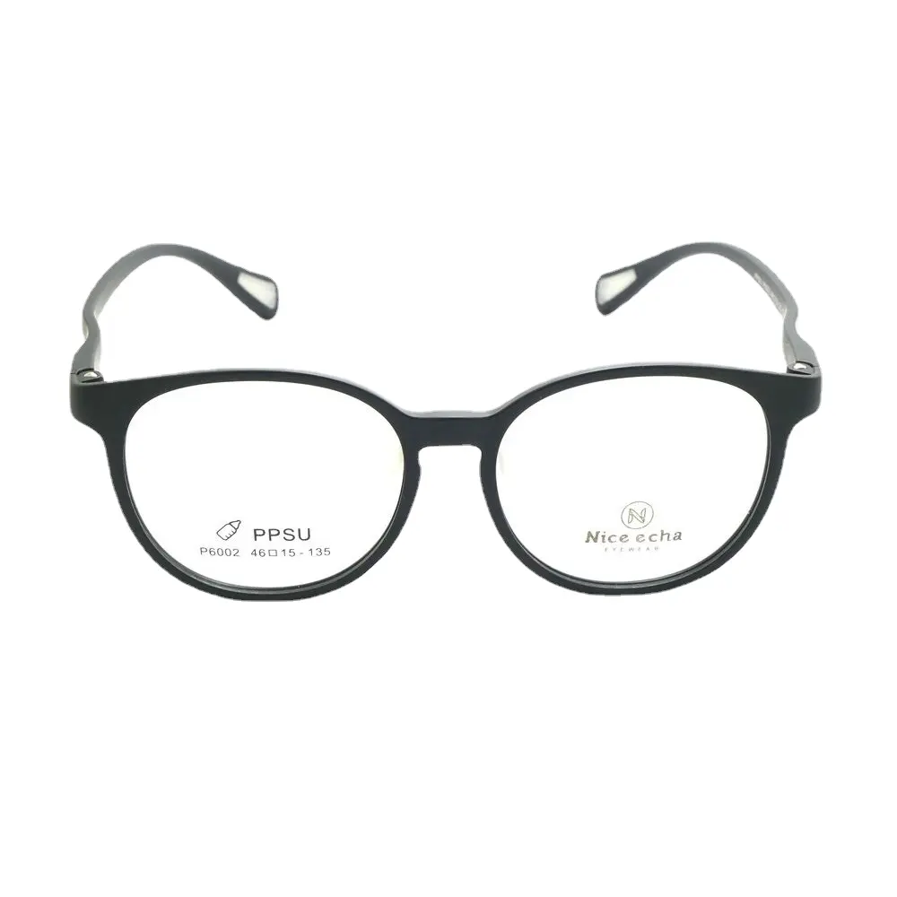 P6002 Children's eyeglasses frame silica gel prevention and control of young children transparent myopia eyegla