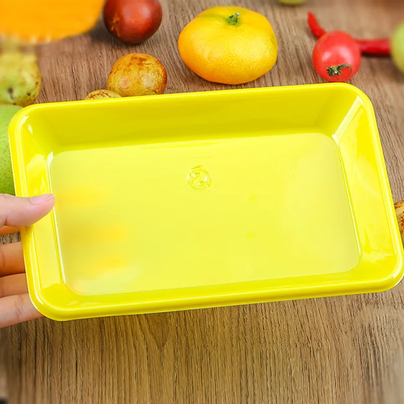 Disposable eco-friendly plastic vacuum formed food grade blister packing trays for fresh food