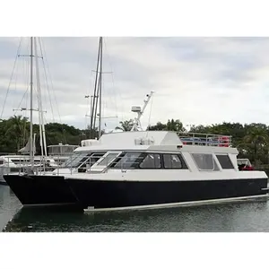 50FT Aluminium Catamaran Cepat Transportasi Feri Penumpang Perahu Antara Pulau