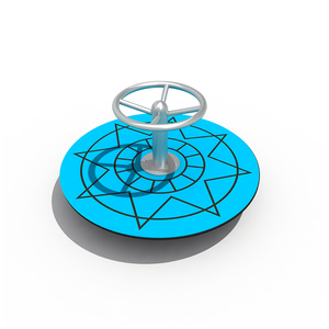 Équipement de terrain de jeu <span class=keywords><strong>rond</strong></span>-<span class=keywords><strong>point</strong></span> non alimenté de couleur vive enfants en plein air joyeux aller <span class=keywords><strong>rond</strong></span> pour parc d'attractions - Product Image 4