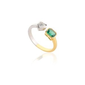 Bague de fiançailles et de mariage élégante en or 18 carats sertie de saphir rose, fabriquée à la main |   Pierres précieuses de 3 mm |   Prix de gros de luxe - Product Image 3