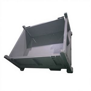 Conteneur en treillis soudé en acier Q235, galvanisé à chaud, revêtement en poudre, robuste, personnalisé, pour stockage industriel - Product Image 5