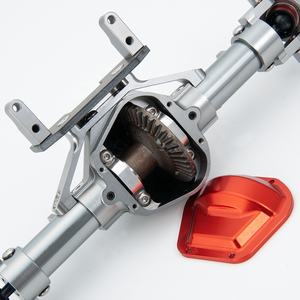 เพลาหน้า1ชุดเฟืองเพลาเหล็กสำหรับ1/10 RC ตีนตะขาบ SCX10ทีเอฟแอลไทเทเนียมอุปกรณ์อัพเกรดอะไหล่ - Product Image 3