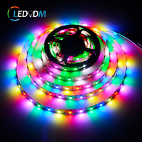 5V Magic RGB LED Şerit Işık 60 144 Akıllı Programlanabilir Adreslenebilir Sk6812 Piksel IP67 Wi-Fi için