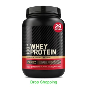 Poudre de protéines de lactosérum isolée Shopify Fulfillment pour le soutien musculaire, supplément nutritionnel sportif, 100% protéines de lactosérum - Product Image 1