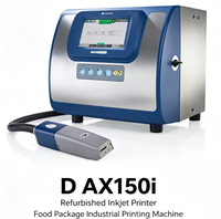 Printer Inkjet D AX150i Rekondisi untuk Pencetakan Industri Kemasan Makanan Mesin Pencetak Industri