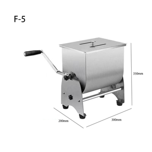 Hướng dẫn sử dụng thịt trộn, 5kg 11lbs thép không gỉ thịt trộn cho xúc xích - Product Image 6