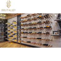 Présentoir pour meubles de magasin de chaussures Kiosque à chaussures Présentoir à chaussures en bois