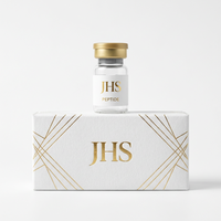 Luxuriöse 3ml 2ml 5ml 10ml Peptid-Fläschchen-Box Gestanzte Karton-Papierverpackung Markenindividuelle Luxus-Flaschenetiketten für Peptid-Fläschchen
