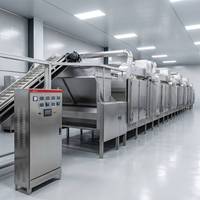 Machine de torréfaction à convoyeur continu à haute efficacité pour la torréfaction des arachides, des amandes et des noix de cajou avec système de chauffage uniforme