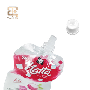 Túi Đựng Nước Ép Sữa Chua Bằng Nhôm Có Vòi Chất Lượng Cao <span class=keywords><strong>Doypack</strong></span> Bao Bì Đứng Có Vòi - Product Image 6