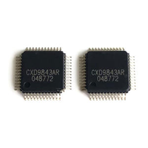 Amplificateurs audio numériques à gamme complète CXD9843 QFP-48 CXD9843AR pour puces IC - Product Image 1