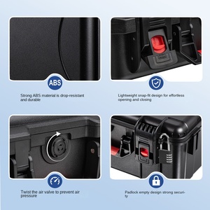 Para <span class=keywords><strong>PS</strong></span> 5 PRO Caja impermeable Play Tation 5 PRO caja a prueba de explosiones bolsa de almacenamiento de transporte exprés accesorios de transporte aéreo - Product Image 3