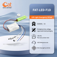 Kit Darurat Pengemudi AC85-265V Modul Darurat LED Universal dengan Perlindungan dari Pengisian Berlebih untuk Perlengkapan Pencahayaan