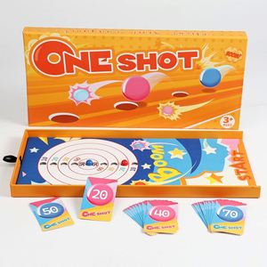 Jeu de société classique en bois Montessori sans écran pour garçons et filles, jeu de combat d'intérieur à tir unique - Product Image 6