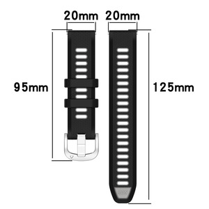 <span class=keywords><strong>Bracelet</strong></span> de sport souple à dégagement rapide pour <span class=keywords><strong>Garmin</strong></span> <span class=keywords><strong>Forerunner</strong></span> 265 S 265 <span class=keywords><strong>Bracelet</strong></span> de montre en silicone 18mm 20mm 22mm - Product Image 5