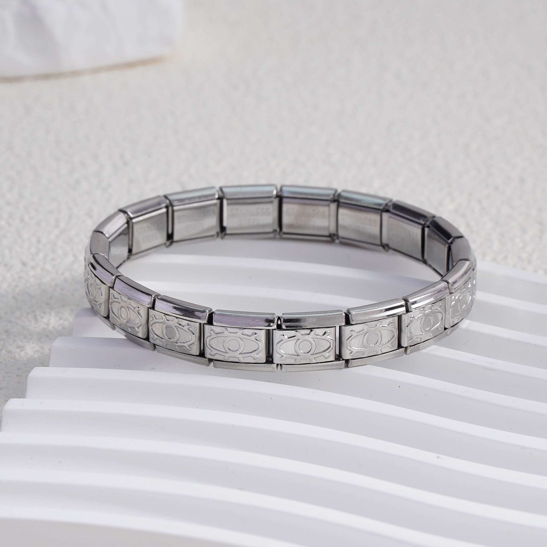 Correa de Reloj Ojo Turco (Plateada) BD-32