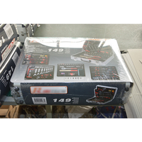 RTTOOL Juego de herramientas manuales de reparación de garaje para el hogar con caja de aluminio, 149 piezas, vanadio (piezas), OEM personalizable