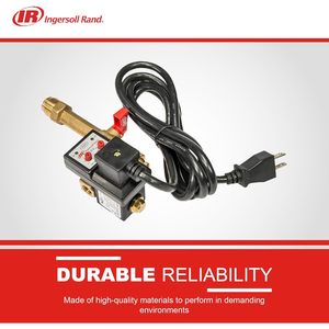 วาล์วระบายน้ำอิเล็กทรอนิกส์ Ingersoll Rand Edv200 1/4 Npt 110/120v สำหรับเครื่องอัดอากาศ - Product Image 4