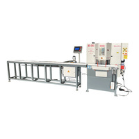 Sierra Circular Horizontal de Doble Cabezal WEIKA para Trabajos en Madera, Máquina de Corte a 45 Grados, 5.15kW, 380V, Velocidad del Husillo 4000r/min