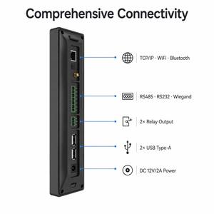 Terminal de Reconocimiento Facial Dinámico con IA de 7 Pulgadas, OEM ODM, con WiFi, 4G LTE y <span class=keywords><strong>Servidor</strong></span> en la Nube, para Venta al Por Mayor, Suministro de Fábrica en China - Product Image 3