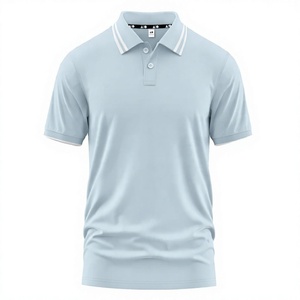 Camisetas Polo 2027 para Hombre, Nueva Moda, Manga Corta, Tejidas, Verano, Servicios OEM, 100% Algodón, 220 GSM, Secado Rápido, Servicio OEM Personalizado - Product Image 1