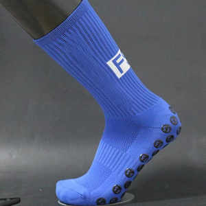 Calcetines de Fútbol con Diseño de Cara Sonriente, Calcetines Deportivos de Entrenamiento Profesional hasta la Pantorrilla, Calcetines Antideslizantes para Yoga y <span class=keywords><strong>Trampolín</strong></span>, Venta al Por Mayor Personalizada OEM - Product Image 5