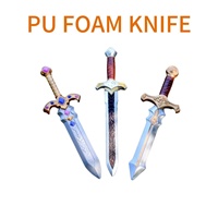 Eilte - Juego de Espada y Escudo Qilin Realistas de Espuma de PU de 23.62'', Ligeros y Flexibles, Venta al por Mayor de Fábrica para Halloween, Personalización OEM