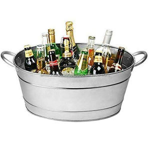 Cuve à vin en métal pour bar Cuve à vin en métal de haute qualité Design pointillé en relief Boisson anti-fuite - Product Image 2