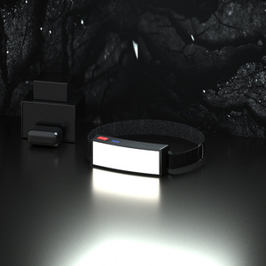 Lampe frontale Cob avec batterie rechargeable 1200mAh, lumière LED pour le camping, la pêche, le travail et l'entretien - Product Image 3