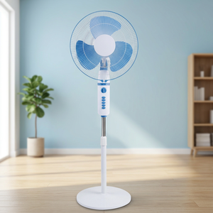 EF 1602M Electric High Quality <b>Air</b> Cooling Floor Stand <b>Fan</b> Metal Construction Modern Design Lower Noise Portable Freestanding - Product Image 3