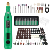 Mini-meuleuse électrique sans fil USB, kit de perceuse électrique 146 pièces, stylo de gravure DIY, mini-meuleuse 508, batterie incluse