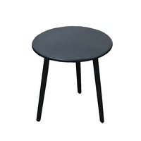 Petit balcon économiser de l'espace corde en aluminium étanche antirouille extérieur jardin patio bistro ensemble corde lune chaise