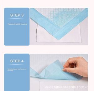Tapis d'entraînement pour chiens en bois, super absorbants, anti-fuites, réutilisables, écologiques, séchage rapide, contrôle des odeurs, protection du sol - Product Image 5