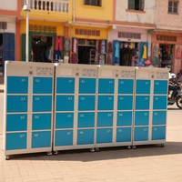 Station de recharge solaire pour vélos électriques, chargeur de batterie au lithium pour trottinettes électriques et motos, armoire de recharge publique pour échange de batteries