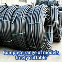 Tuyau flexible en PEHD de 6 mm, haute pression, 100 m, durable, étanche, pour drainage de câbles, usage industriel extérieur, résistant à la chaleur