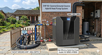 Pompe à chaleur géothermique eau-eau 16KW 18KW pour système de climatisation centralisé (HVAC) pour petites entreprises
